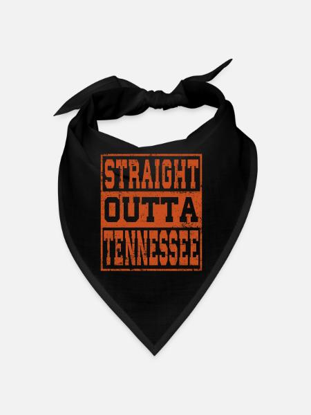 Tennessee disant drôle Tennessee Cadeau - Bandana - noir - Devant