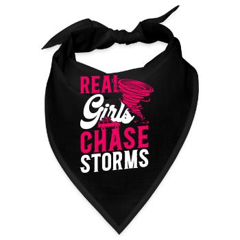 Storm Chaser Hurricane Meteorology - Bandana - Schwarz - Vorne