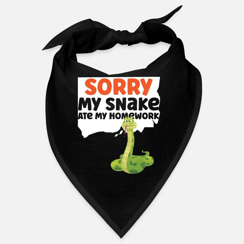 Snake Serpent Sorry My Snake Ate Bandana