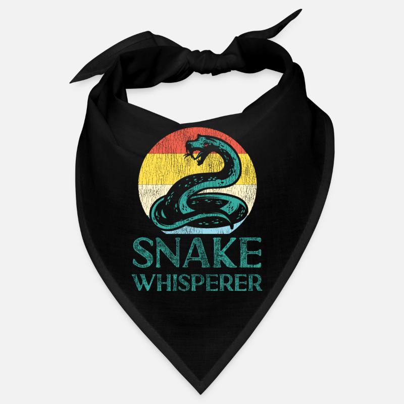 Serpent Serpent Rétro Vintage Serpent Bandana