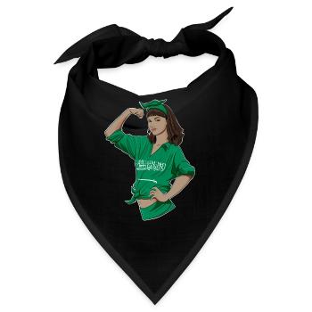 Arab Girl Unbreakable I Arab Heritage I Saudi - Bandana - Schwarz - Vorne