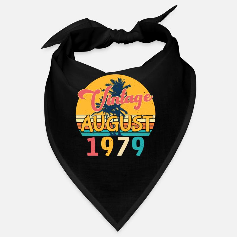 1979 Août Rétro Bandana