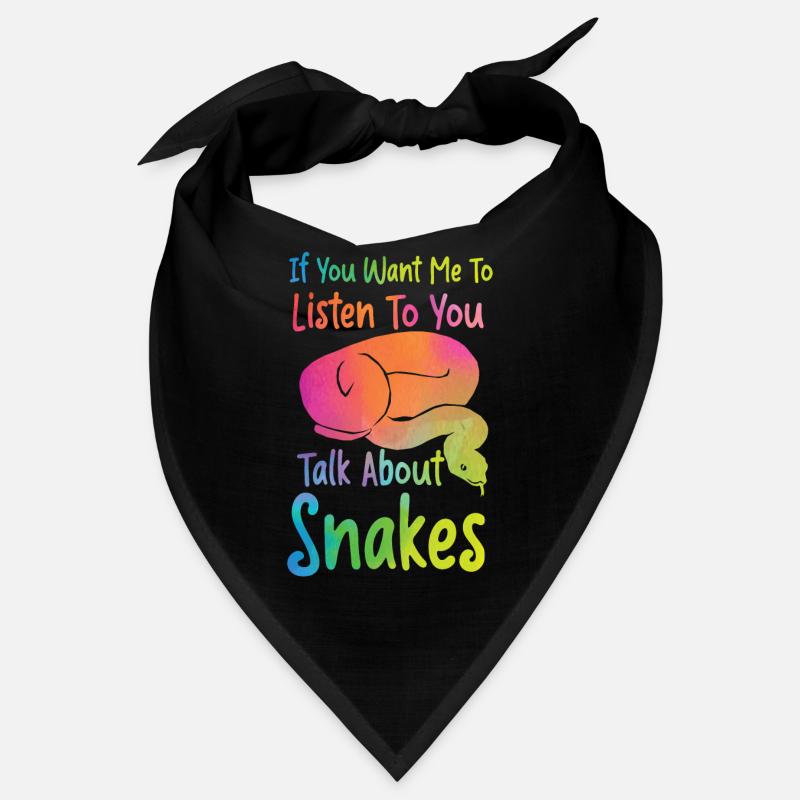 Aquarelle Serpent Serpent Si Vous Bandana