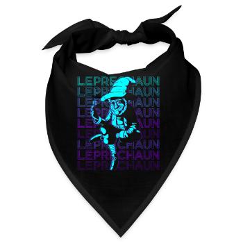 Kobold Retro - Bandana - Schwarz - Vorne