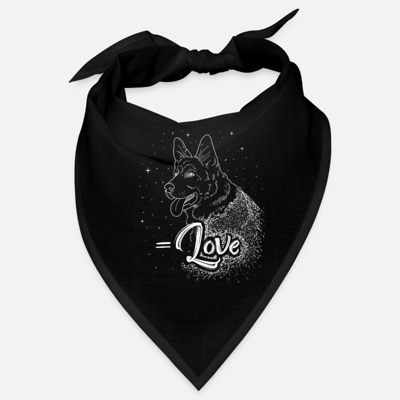 Schäferhund Ist Liebe, Hunde, Hundebesitzer Bandana