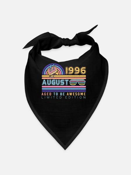1996 August Legendär - Bandana - black - Front