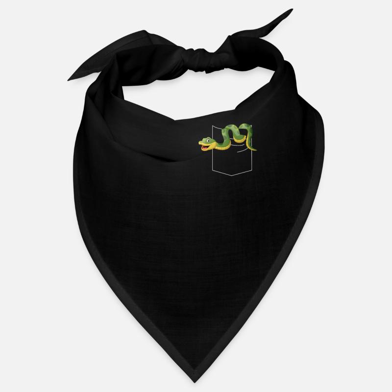 Snake Serpent Pocket Bandana