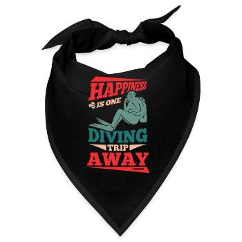 Tauchen - Bandana - Schwarz - Vorne