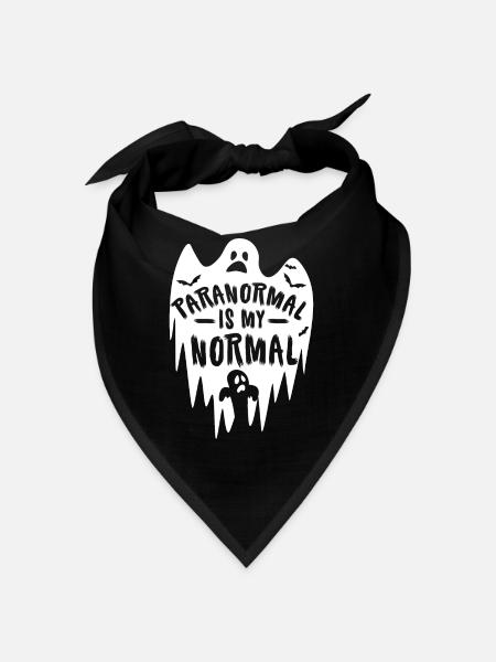 Halloween Tshirt Halloweenparty Mörder Killer Tod - Bandana - Schwarz - Vorne