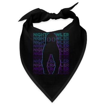 Fresno Nightcrawler Kryptoide Kryptozoologie - Bandana - Schwarz - Vorne