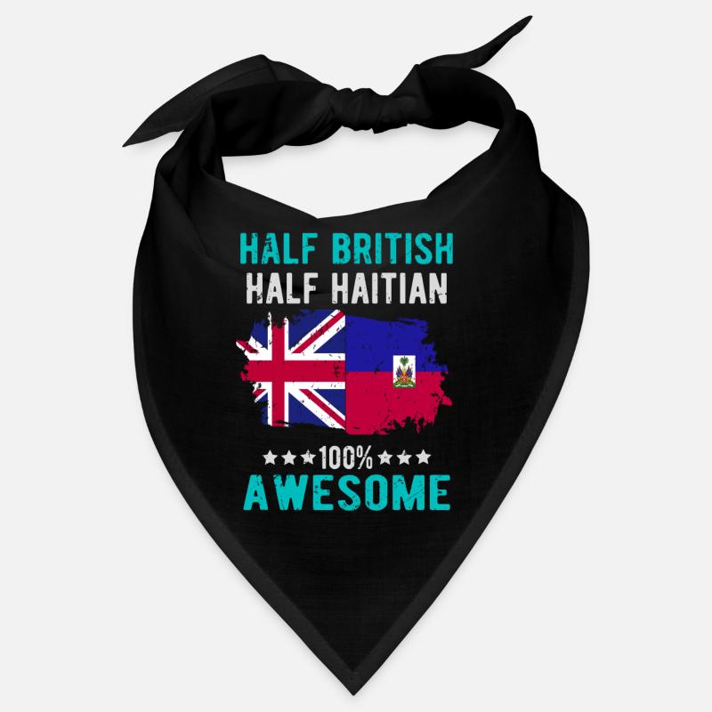 Half British Half Haitian Bandana