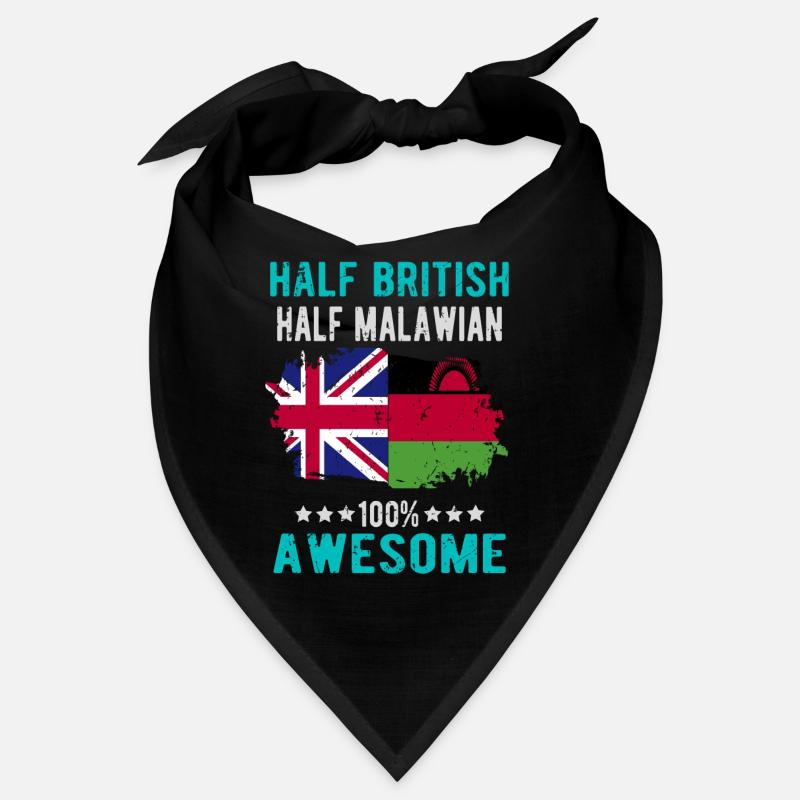 Half British Half Malawi Bandana