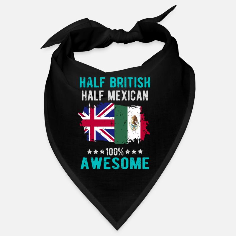 Moitié britannique moitié mexicain Bandana