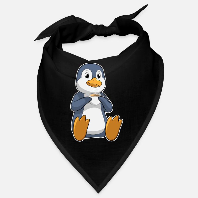Pinguin Kaffee Tasse Bandana