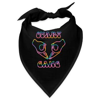 Eierstockbande - Bandana - Schwarz - Vorne