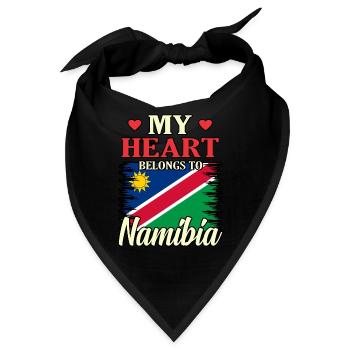 Namibia - Bandana - Schwarz - Vorne