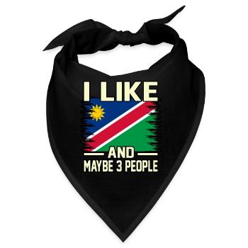 Namibia - Bandana - Schwarz - Vorne