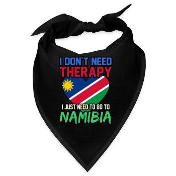 Namibia - Bandana - Schwarz - Vorne