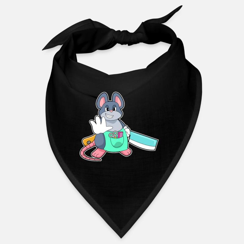 Rasoir de coiffeur de souris Bandana