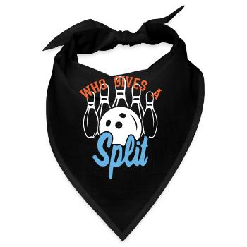 Geteilte Entscheidung - Bandana - Schwarz - Vorne