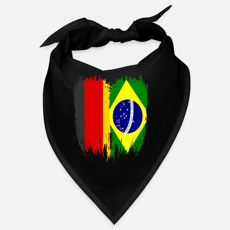 Allemagne Drapeau Brésil Bandana