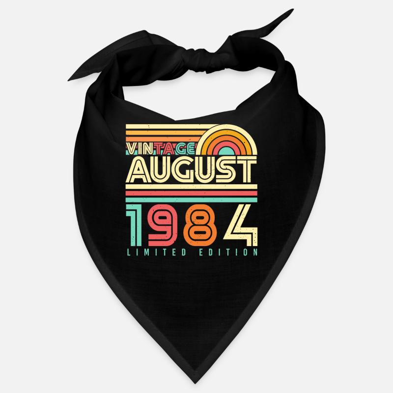 Août 1984 Rétro Bandana