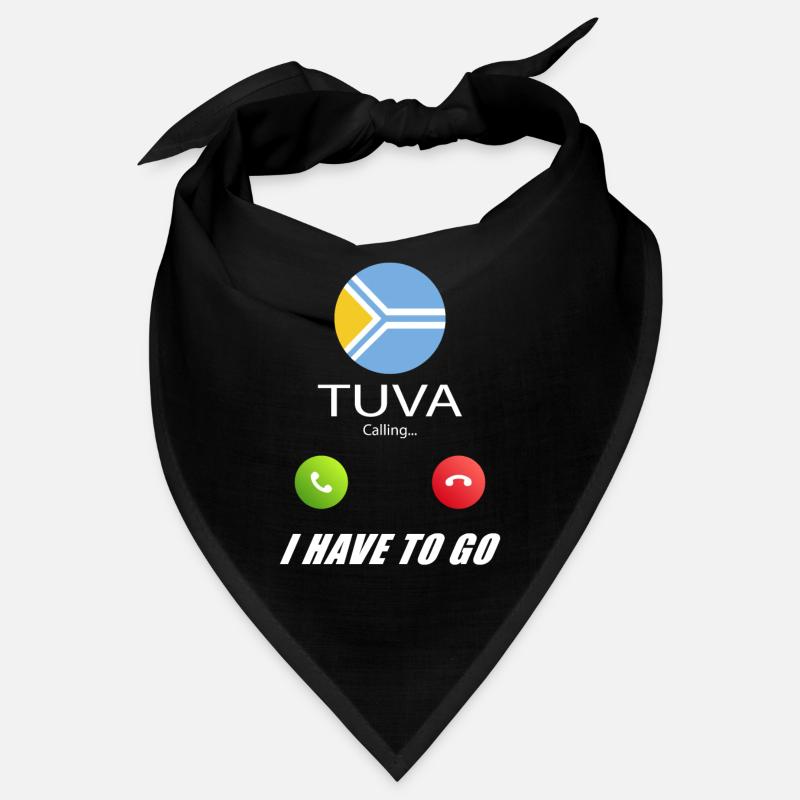 Tuva ruft an Lusiger Flaggen Spruch Bandana