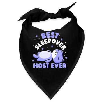 Bester Übernachtungs Gastgeber Aller Zeiten Party - Bandana - Schwarz - Vorne