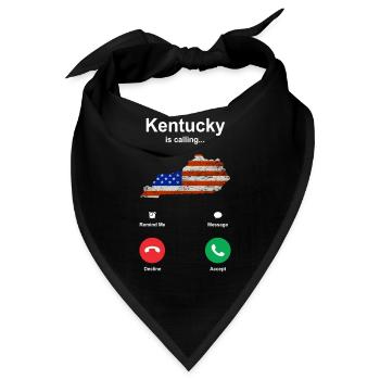 Erkundung Von Kentucky Gift - Bandana - Schwarz - Vorne