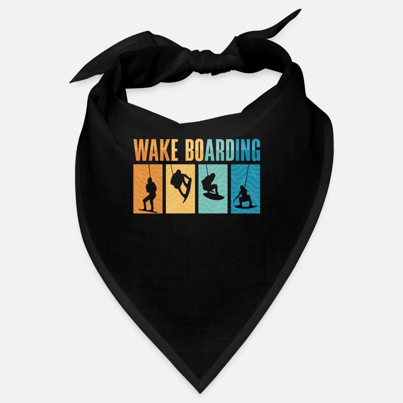 Wakeboard Wakeboarder Wake Wakeboarding Gift Bandana