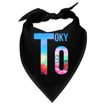 Tokio - Bandana - Schwarz - Vorne