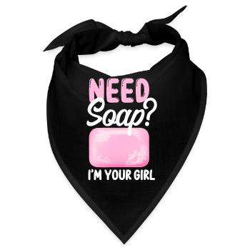 Soap Making Crafting Need Soap? - Bandana - Schwarz - Vorne