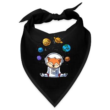Jonglieren - Bandana - Schwarz - Vorne