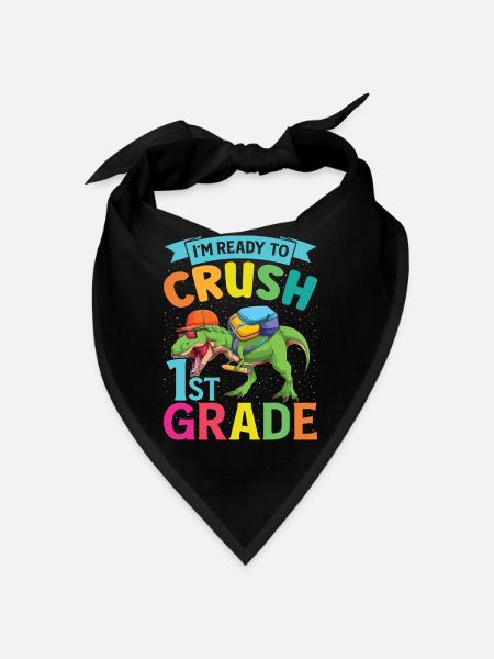 Ready Crush T-Rex Dinosaures de 1ère Classe - Bandana - noir - Devant