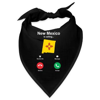 Reisen New Mexico Geschenk - Bandana - Schwarz - Vorne