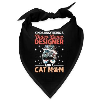 Video Game Designer - Bandana - Schwarz - Vorne