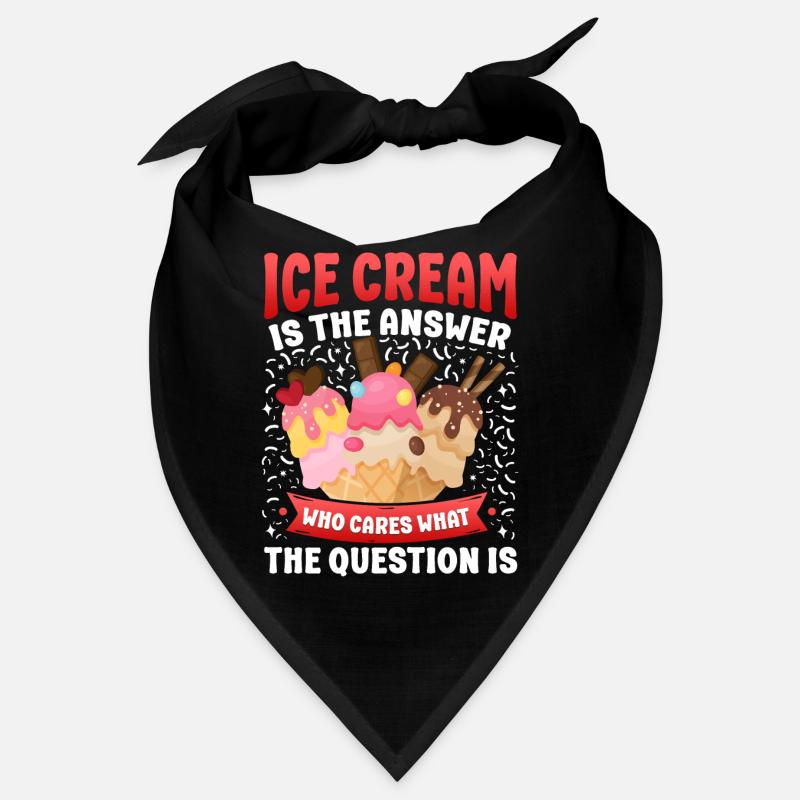 Ice Cream Cone La crème glacée est le Bandana