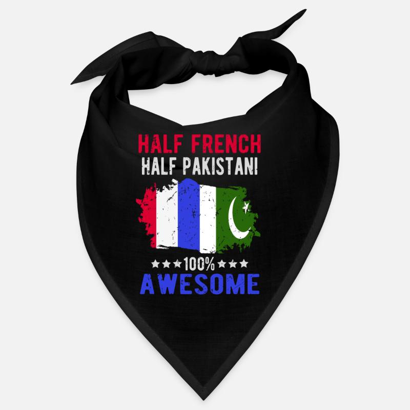 Moitié Français moitié pakistanais Bandana