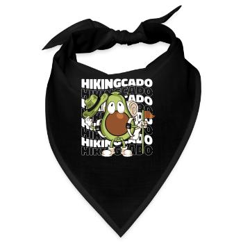 Wandern Trekking Wanderer - Bandana - Schwarz - Vorne