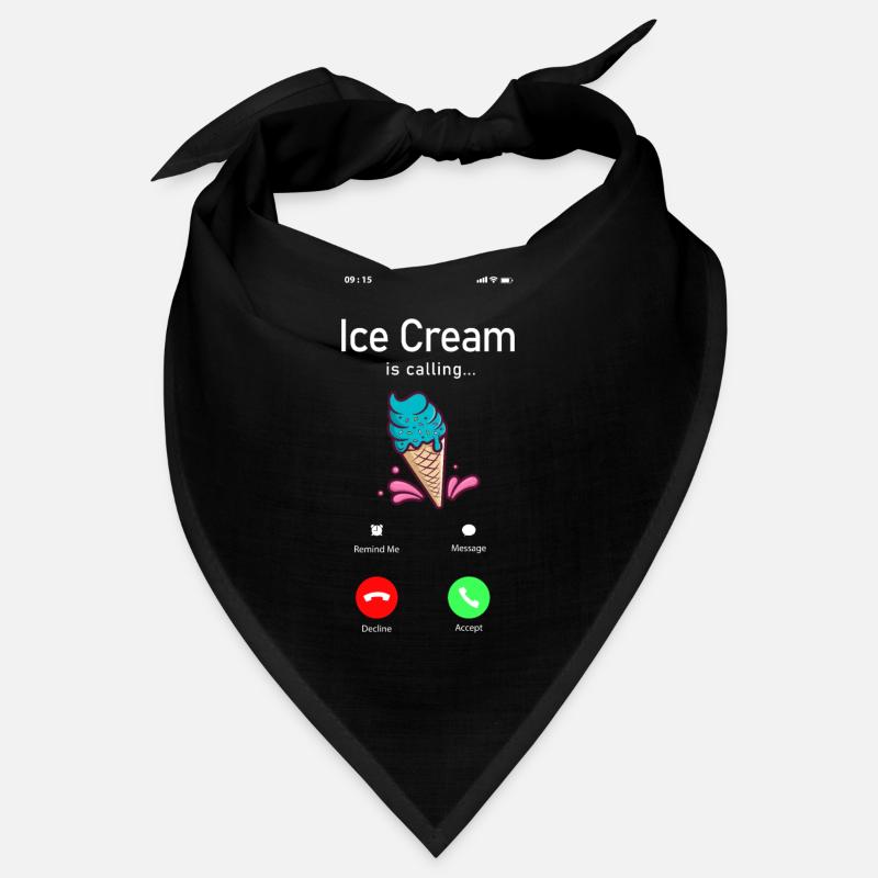 Ice Cream Phone Display Cone Ice Bandana