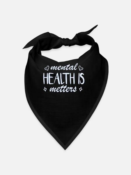 Mental Health Monitors Soul - Bandana - black - Front