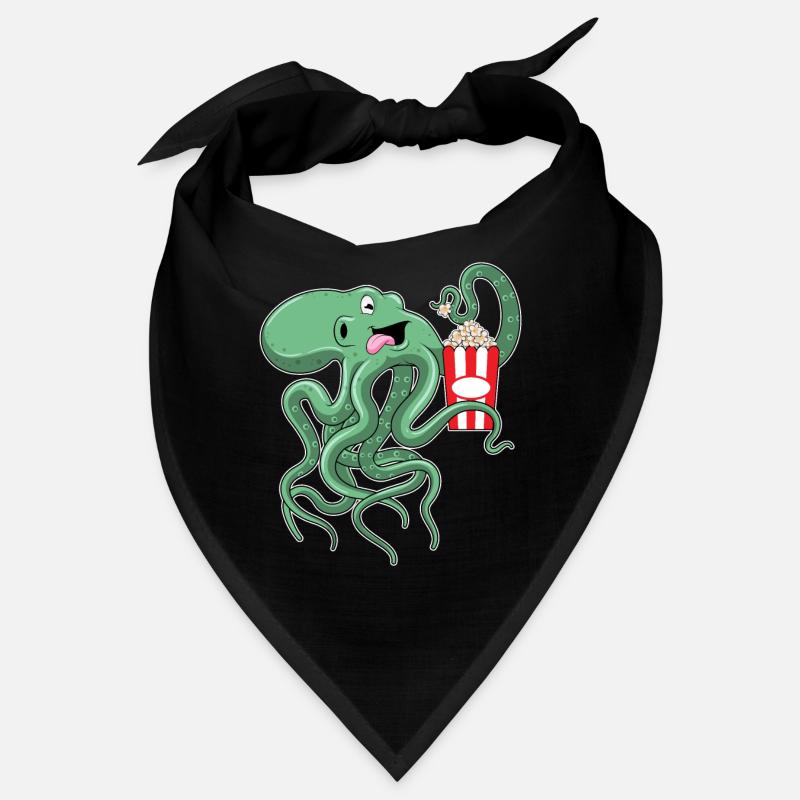 Octopus Popcorn Bandana