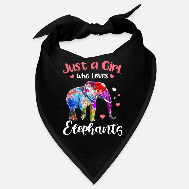 Elephant Gift For Proboscis Africa Wilderness Zoo Bandana