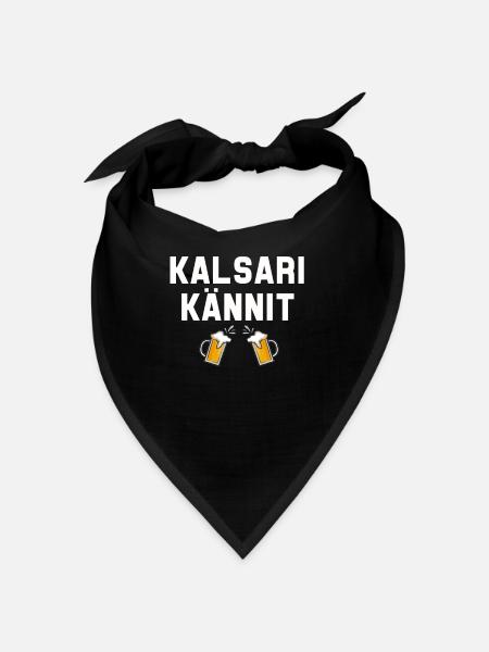 Finnland Geschenk Skandinavien Finland Suomi Finne - Bandana - Schwarz - Vorne