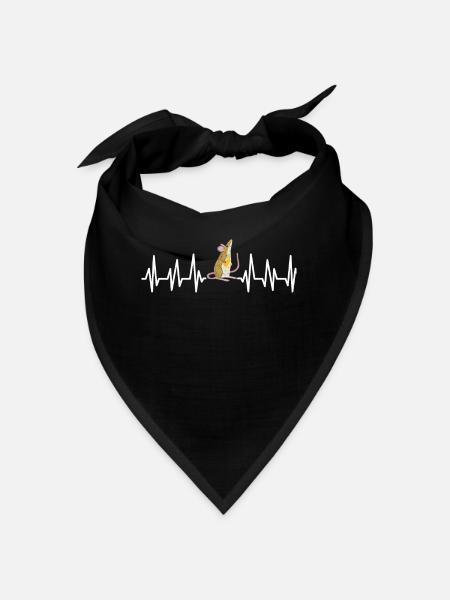 Mouse - Bandana - black - Front