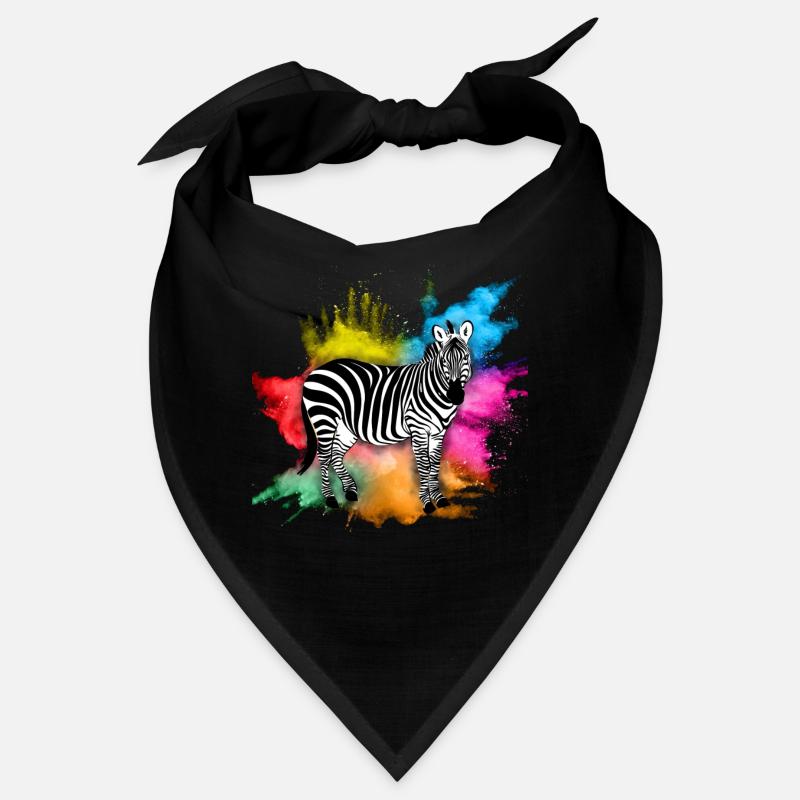 Zebra - Bandana - Schwarz