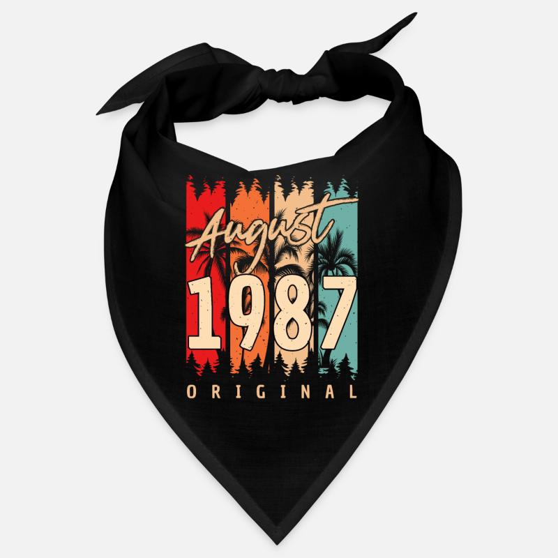 Idée cadeau pour août 1987 Bandana