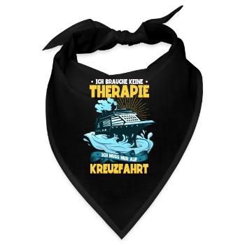 Kreuzfahrt - Bandana - Schwarz - Vorne