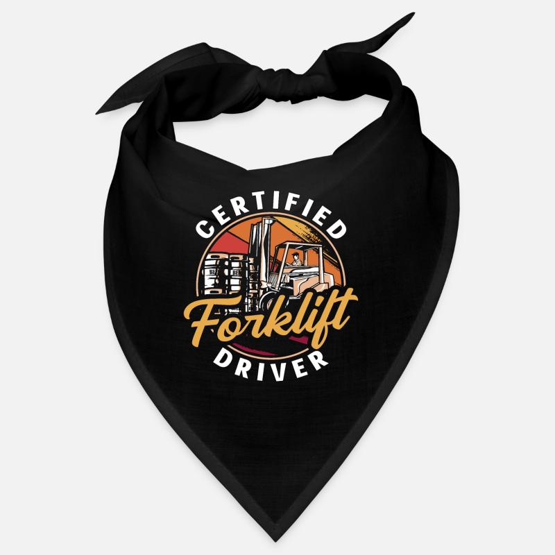 Forklift Driver Warehouse Forklift Forklift Gift Bandana