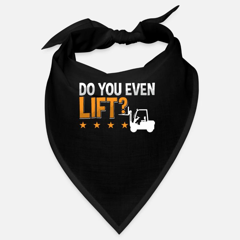 Chariot élévateur Entrepôt Conducteur de chariot élévateur Cadeau de chariot élévateur Bandana